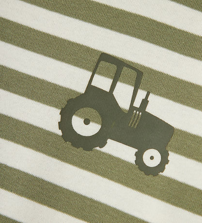 Name It T-shirt - NmmJamo - Oil Green w. Tractor
