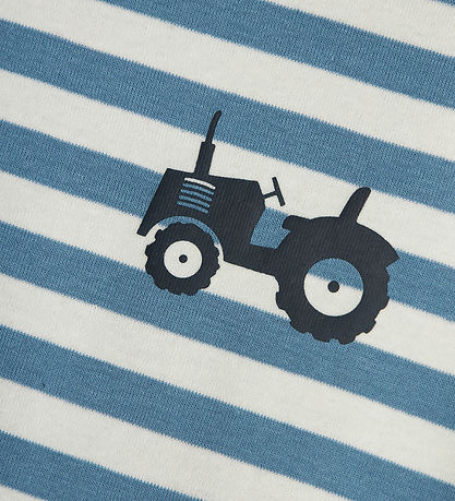 Name It T-shirt - NmmJamo - Provincial Blue w. Tractor