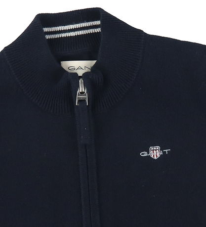 GANT Cardigan - Strick - Shield - Evening Blue