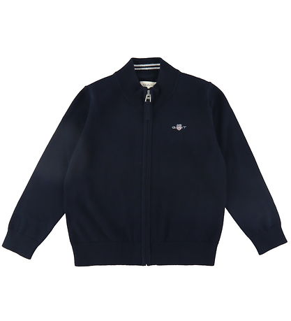GANT Cardigan - Strick - Shield - Evening Blue