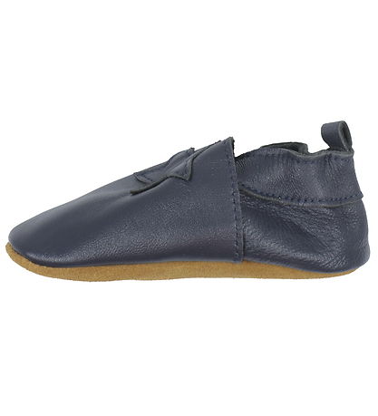 En Fant Soft Sole Leather Shoes - Blue Night