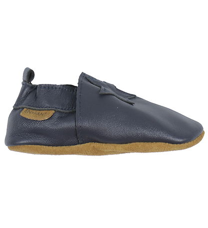 En Fant Soft Sole Leather Shoes - Blue Night
