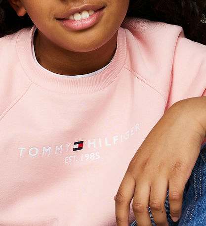 Tommy Hilfiger Peysa - Skera - Essential - Soft Rose
