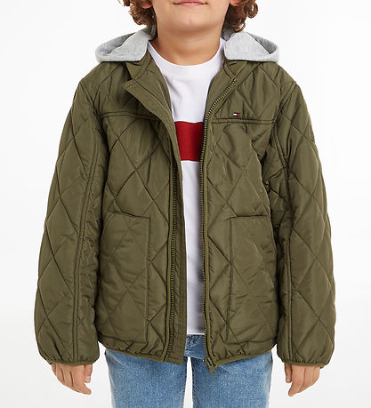 Tommy Hilfiger Puffer Jacket - Utilities Olive