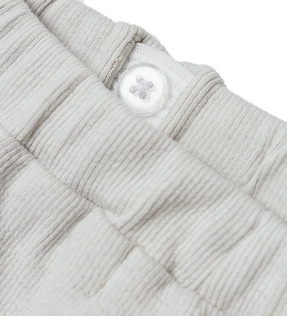 Lil' Atelier Shorts - Rib - NbmGago - Oyster Mushroom