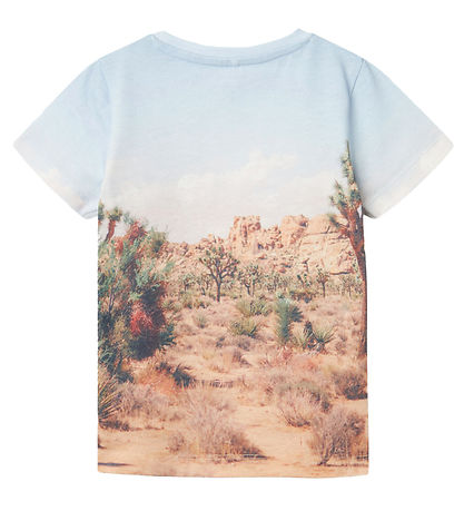 Name It T-shirt - NmmJoke - Oil Green w. Print