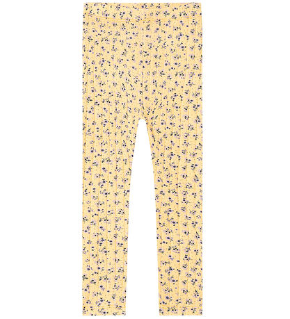 Name It Leggings - Rib - NmfJaida - Impala m. Bloemen
