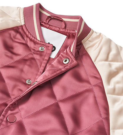 Molo Bomberjacke - Haru - Dark Rose/Creme m. Strickerei