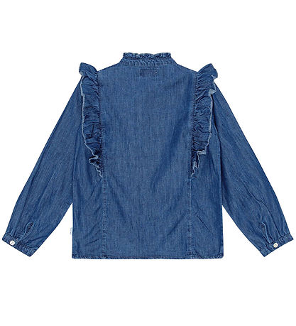 Molo Shirt - Raphaella - Mid Blue Wash