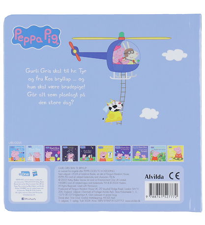 Alvilda Buch - Peppa Wutz Zu einer Hochzeit gehen - Dänisch