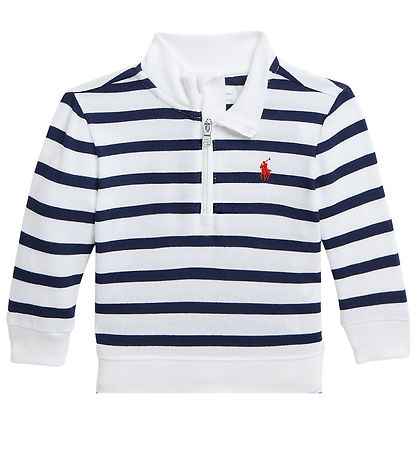 Polo Ralph Lauren Bluse/Shorts - Weiß/Navy Gestreift