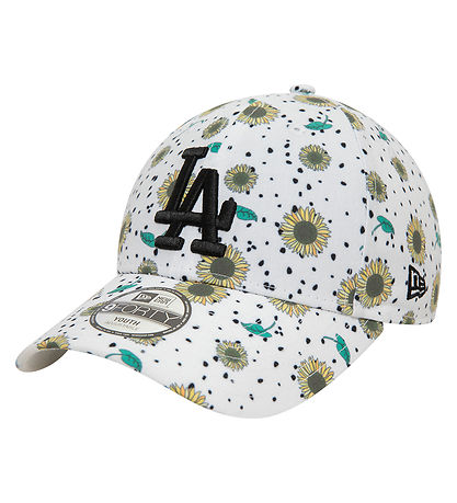 New Era Cap - 9Forty - Dodgers - White w. Sunflower