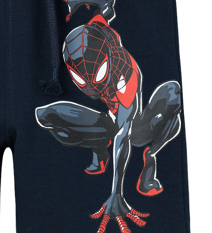 Name It Sweat Shorts - NmmMu Spider-Man - Dark Sapphire
