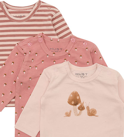 Hust and Claire Blouse - 3-Pack - Amar - Peach Dust