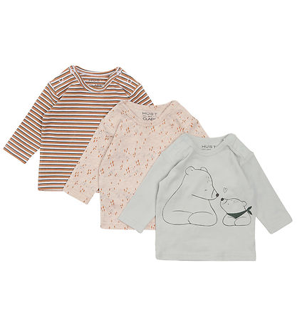 Hust and Claire Bluse - 3er-Pack - Amar - Pearl Blue