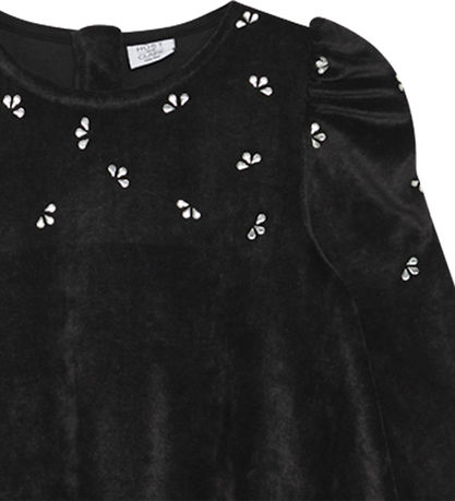 Hust and Claire Kleid - Velours - Karenlise - Schwarz