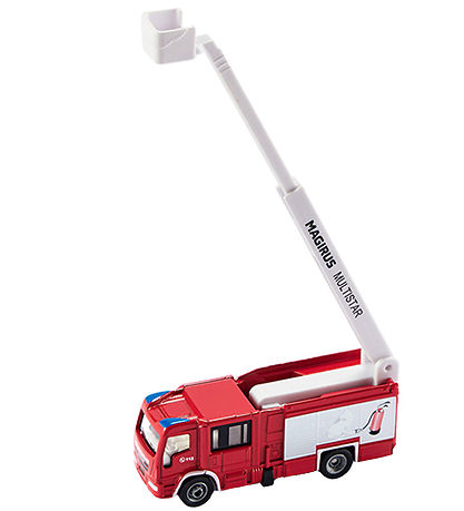 Siku Feuerwehrauto - 1:87 - Magirus Multistar mit Teleskopmast