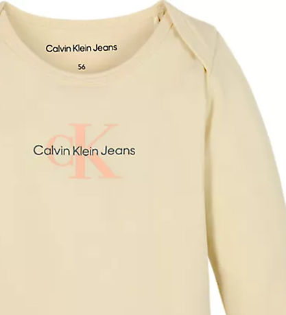 Calvin Klein Samfella L/æ - Monogram - Afterglow/Pink Sand