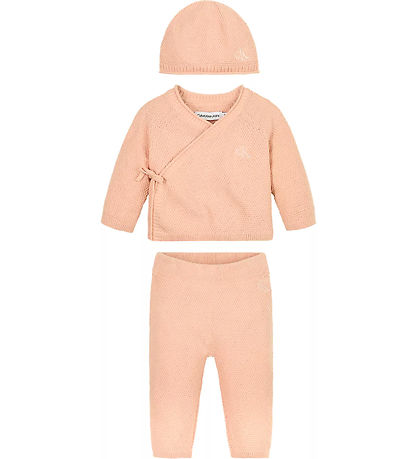 Calvin Klein GeschenkBox - Bluse/Hosen/Mütze - Strick - Pink San