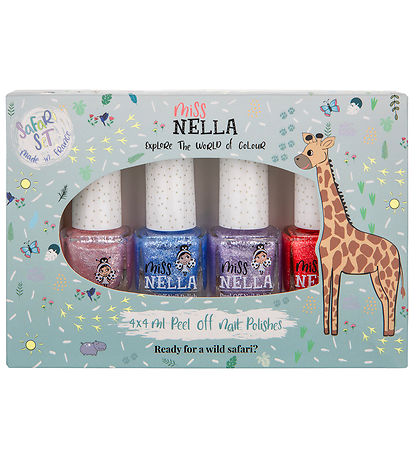 Miss Nella Kynsilakka - 4 kpl - Safari Aseta