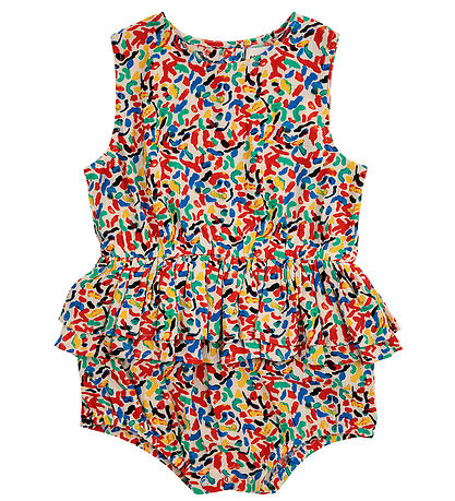 Bobo Choses Summer Romper - Viscose - Confetti - Multicolour
