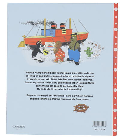 Forlaget Carlsen Book - Rasmus Klump Building Ship - Danish