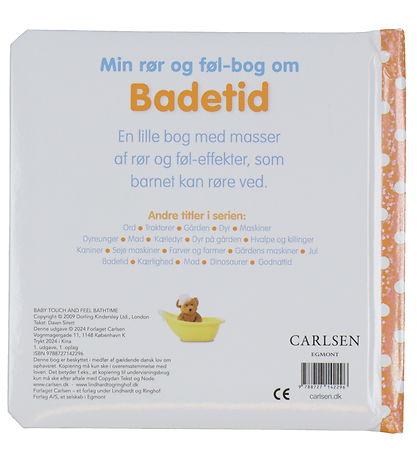 Forlaget Carlsen Picture Book - My Touch and Feel-Book about - B