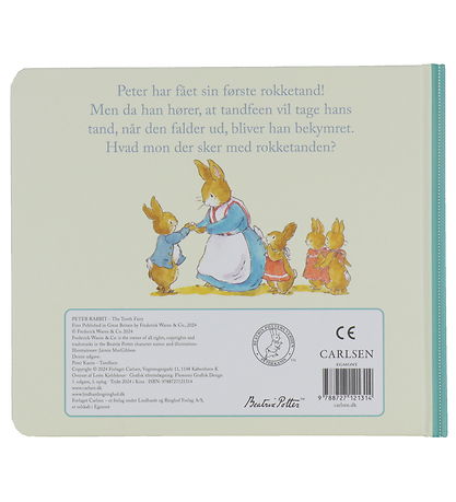 Forlaget Carlsen Book - Peter Rabbit - Tooth Fairy - Danish