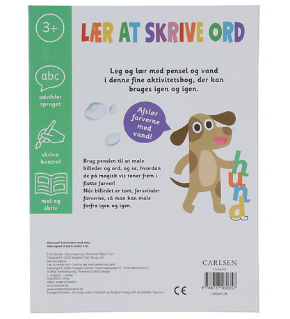 Forlaget Carlsen Activity Book - L Honor to Write Words - Danish
