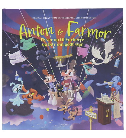 Forlaget Carlsen Book - Anton and Grandma Fly up to Our Lord -