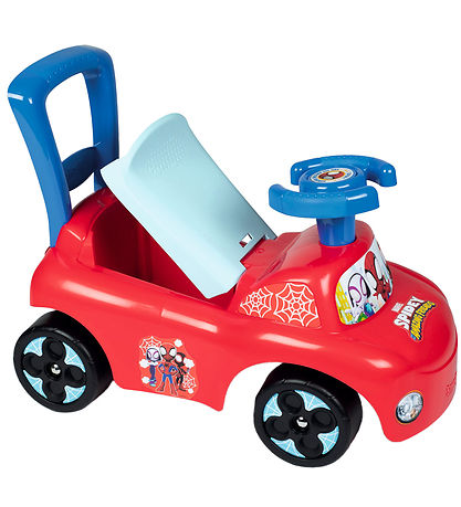 Smoby Gönguvagn - Spidey - Auto Ride-mán