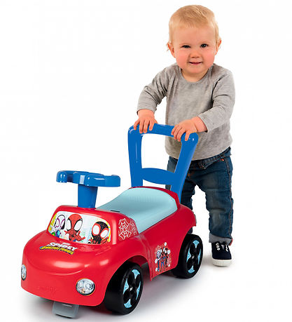 Smoby Gönguvagn - Spidey - Auto Ride-mán