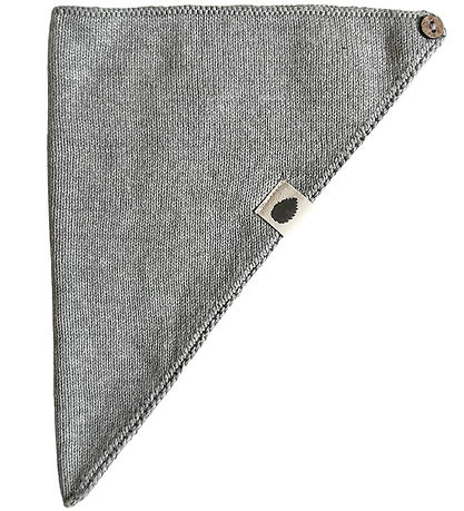 Pine Cone Slefsmekkur - Prjónað - Leo - 36,5x22 cm - Grey Melang