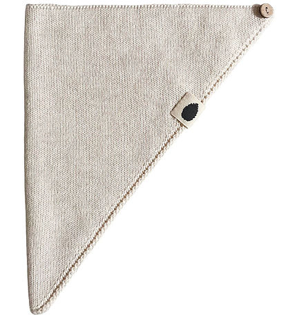 Pine Cone Teething Bib - Knitted - Leo - 36.5x22 cm - Natura Mel