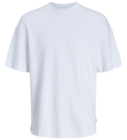 Jack & Jones Stuttermabolur - JjeUrban - Noos - White/Loose