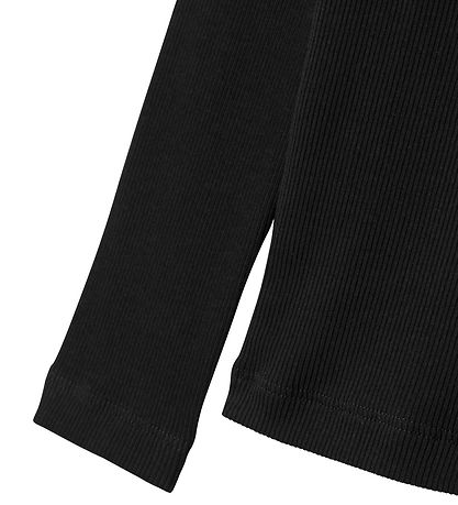 Name It Blússa - Rib - Noos - NkfNakal - Black