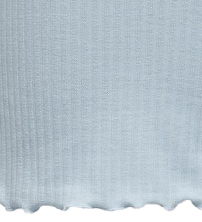 Kids Only Stuttermabolur - KogNella - Rib - Noos - Cashmere Blue