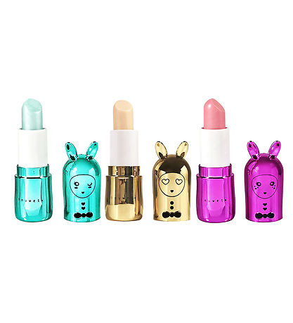 Inuwet Lip balms - 3-Pack - Rainbow - CupCake/Cheesecake/Milksh