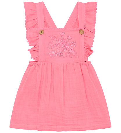 Hust and Claire Bodysuit w. Skirt - Muslin - Kihana - Flamingo w