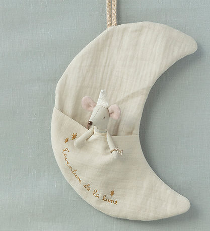 Maileg Skreyting - Fabric Moon - L'Aventure De La Lune