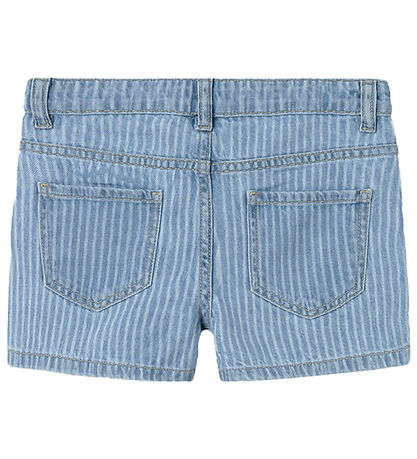 Name It Stuttbuxur - NkfRose - Denim Blue M. Rendur