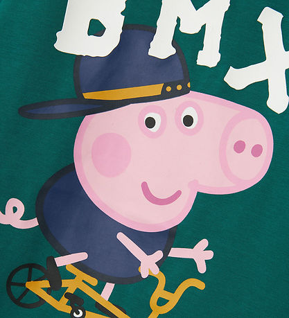 Name It Blússa - NmmJonin Peppa Pig - Forn Green