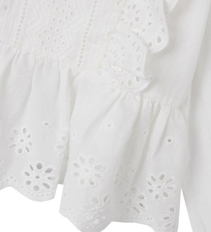 Name It Blouse - NkfKora - Bright White