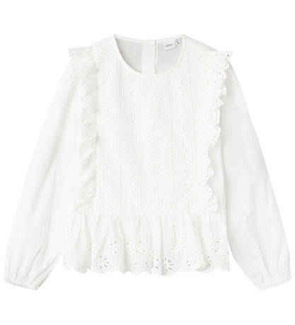Name It Blouse - NkfKora - Bright White