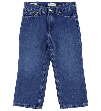 GANT Farkut - Rento istuvuus - Puoliksi Light Blue
