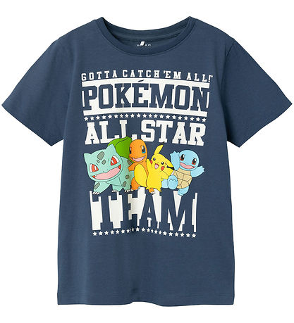 Name It Stuttermabolur - Noos - NkmJust Pokémon - Dark Denim