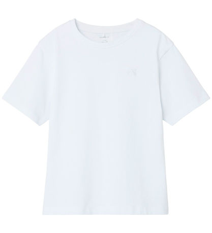 Name It Stuttermabolur - Noos - NkmGreg - Bright White