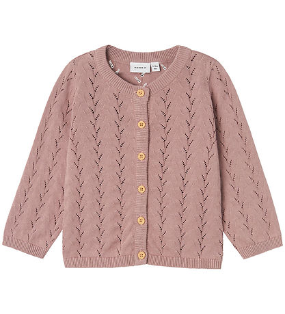 Name It Cardigan - Knitted - Noos - NmfBanni - Deauville Mauve
