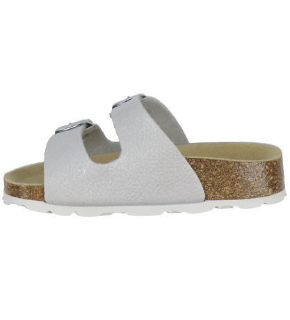 Superfit Sandalar - Fussbett inniskór - Silfur