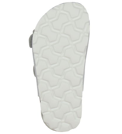 Superfit Sandalar - Fussbett inniskór - Silfur